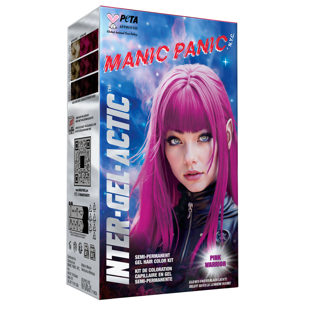 Manic Panic Love Pink Warrior Inter-GEL-actic Hair Color Kit