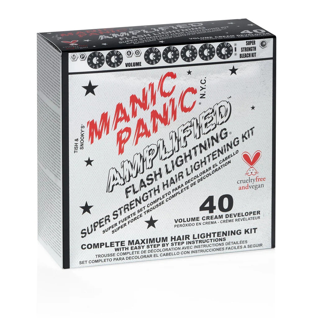 Manic Panic Flash Lightening Bleach Kit - 40 Volume Developer