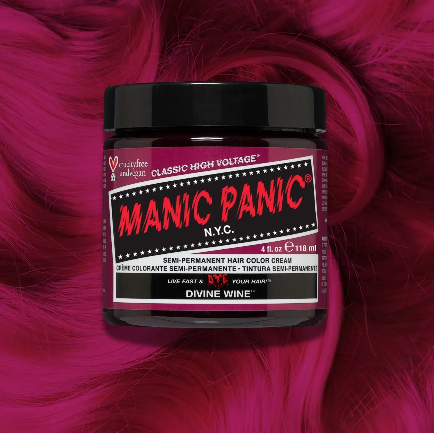 Manic Panic Classic High Voltage 118ml - Divine Wine