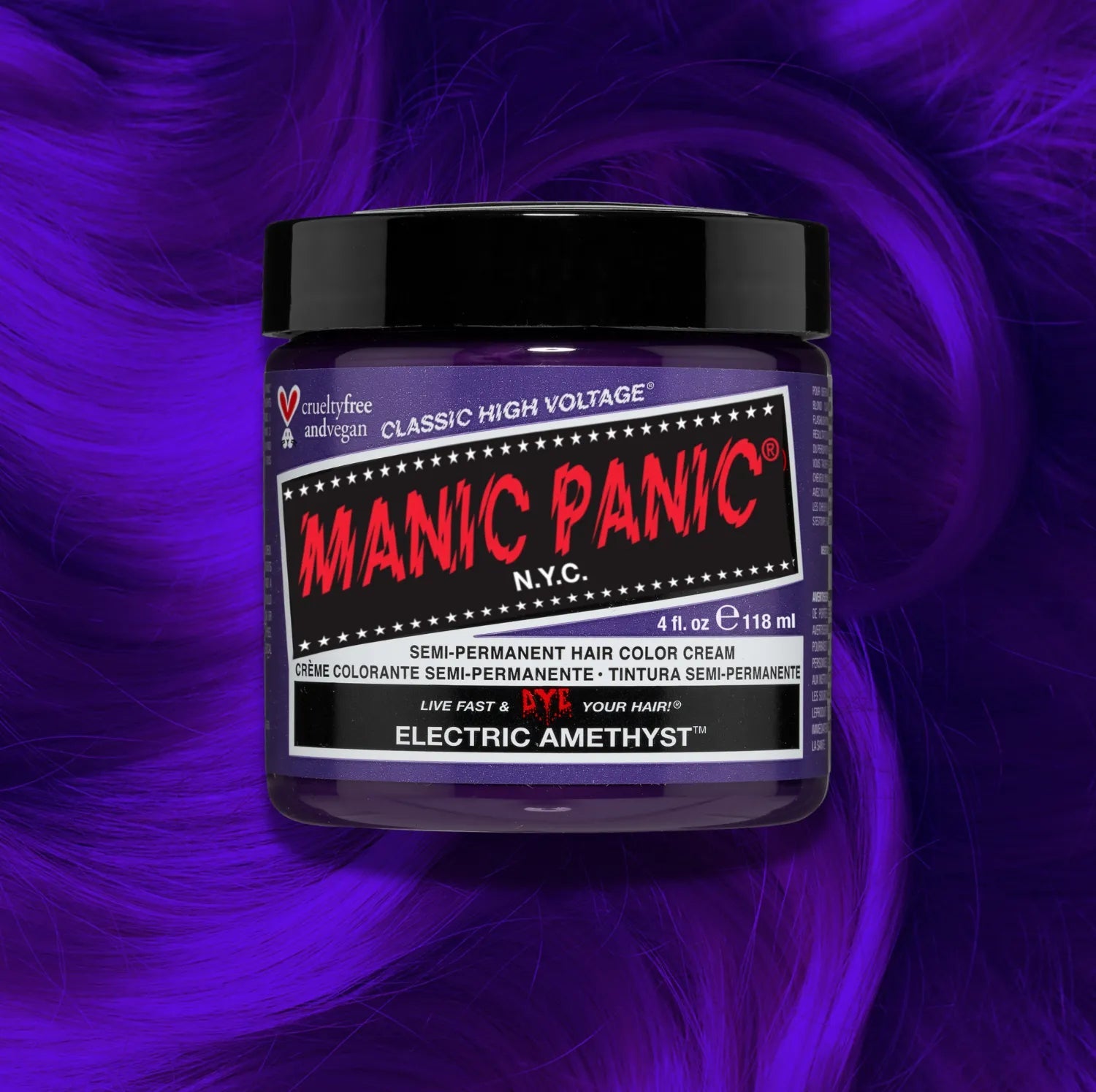 Manic Panic Classic High Voltage 118ml - Electric Amethyst