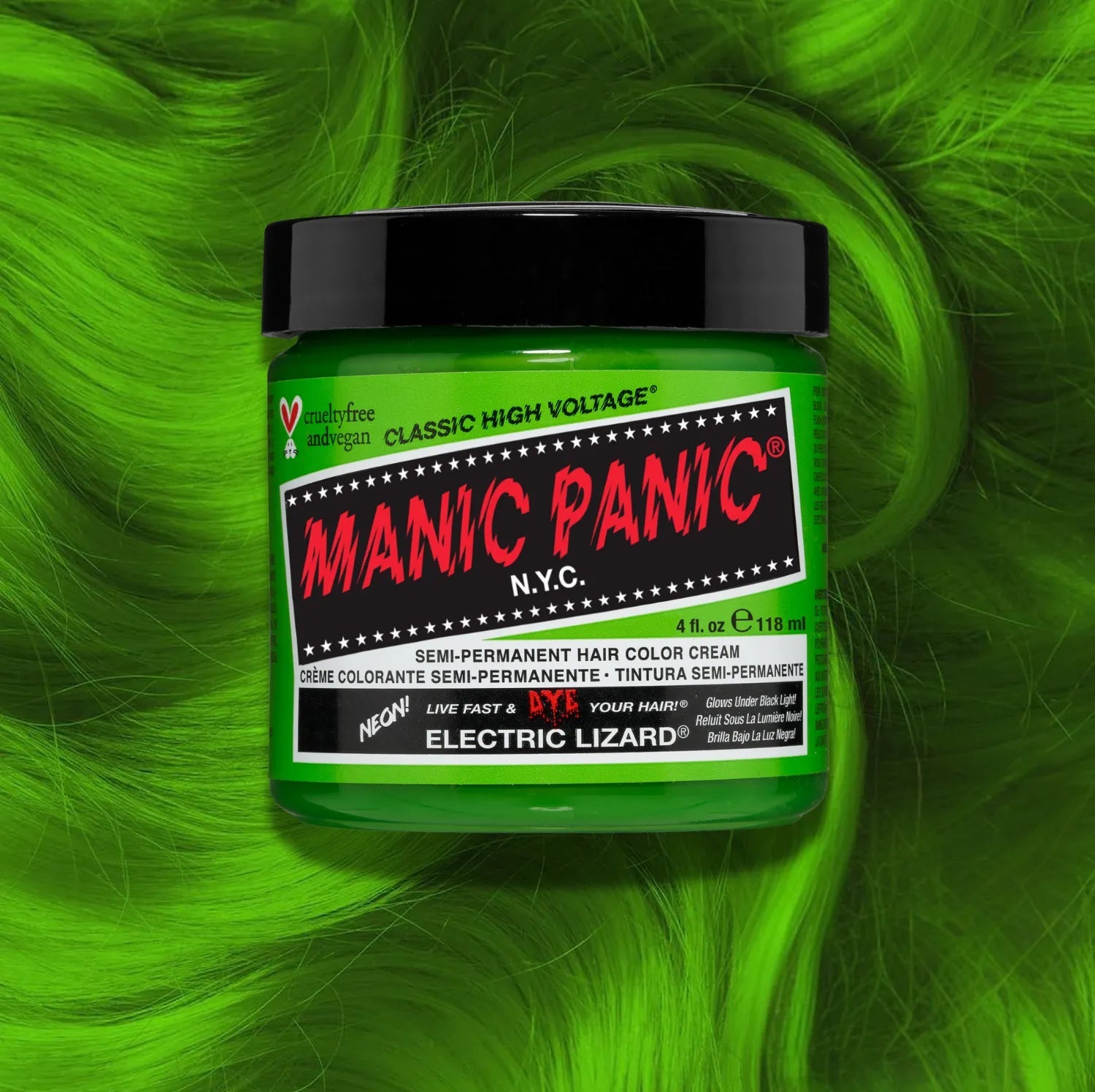 Manic Panic Classic High Voltage 118ml - Electric Lizard