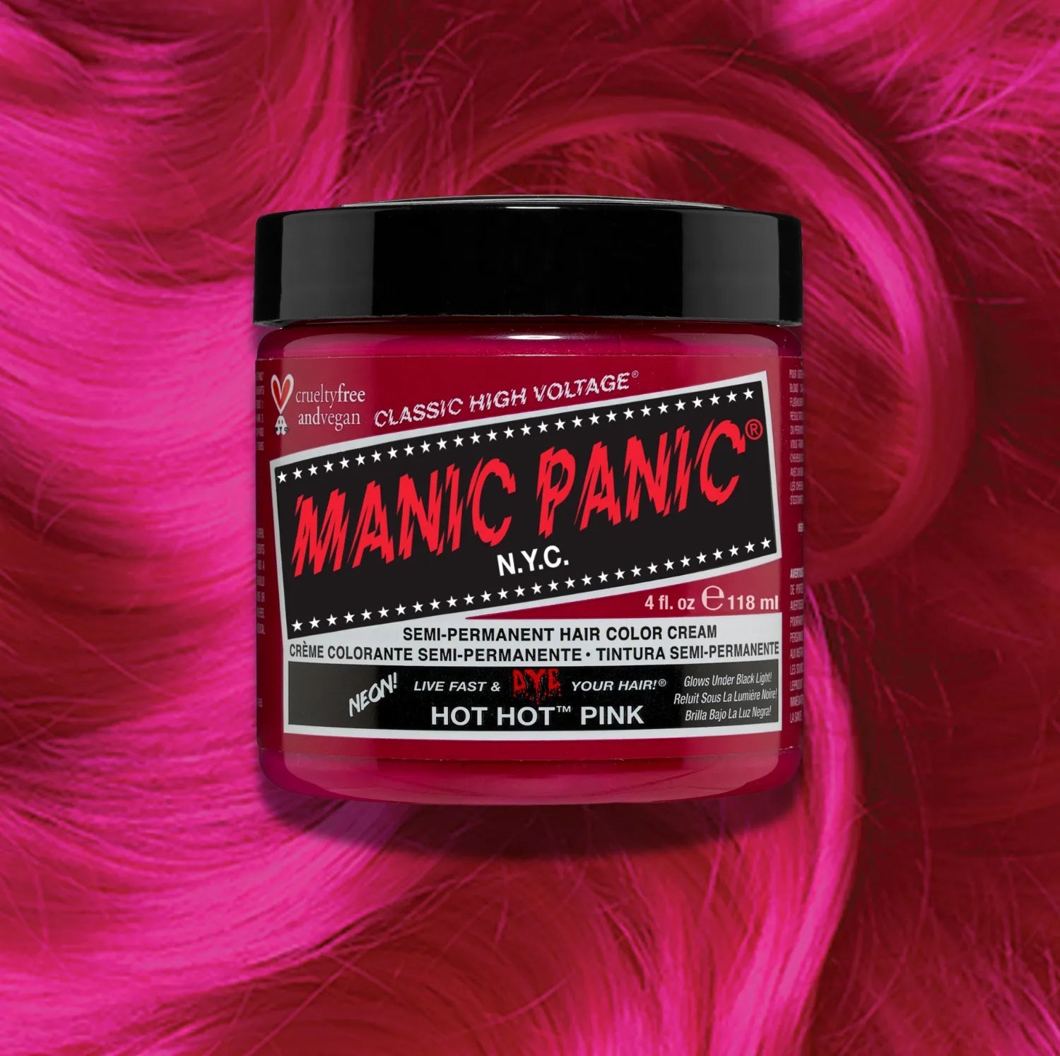 Manic Panic Classic High Voltage 118ml - Hot Hot Pink
