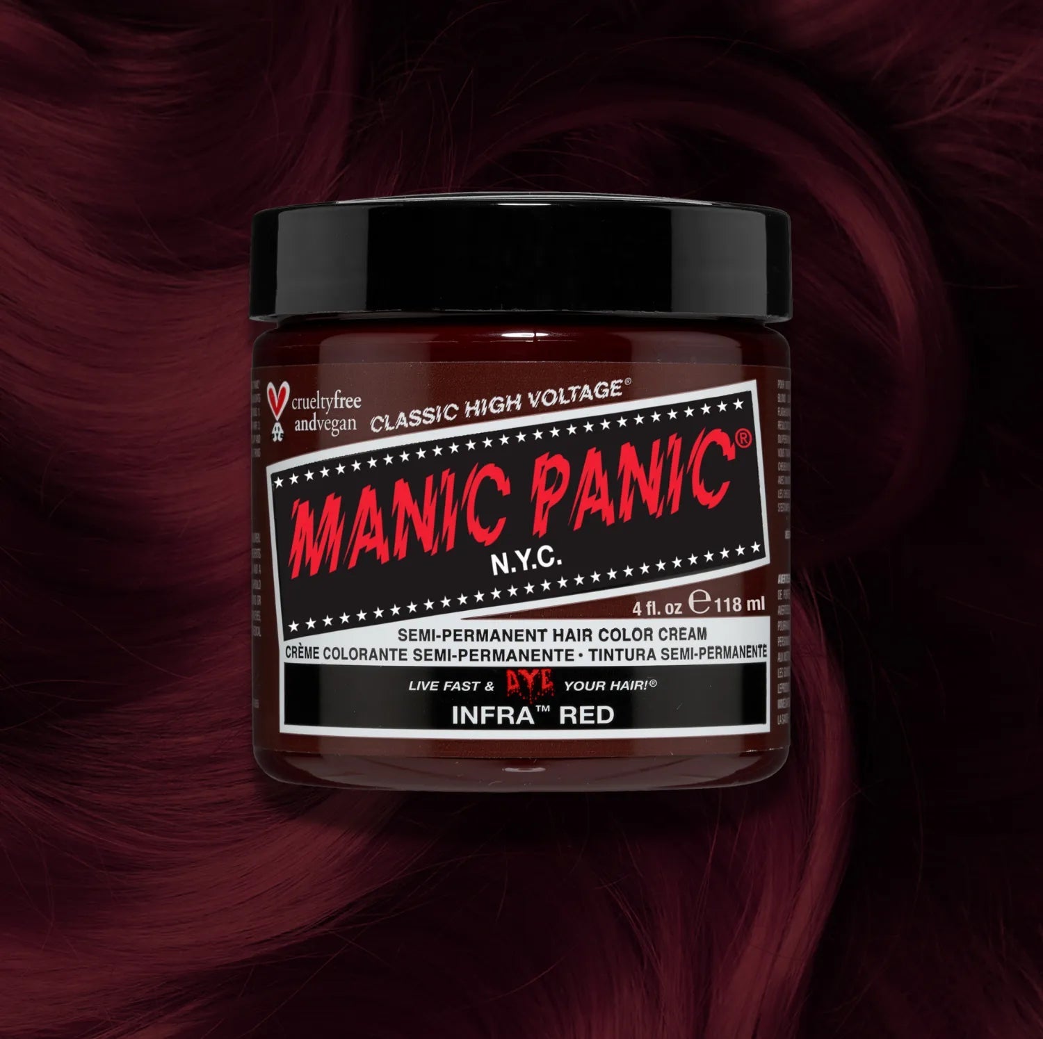 Manic Panic Classic High Voltage 118ml - Infra Red