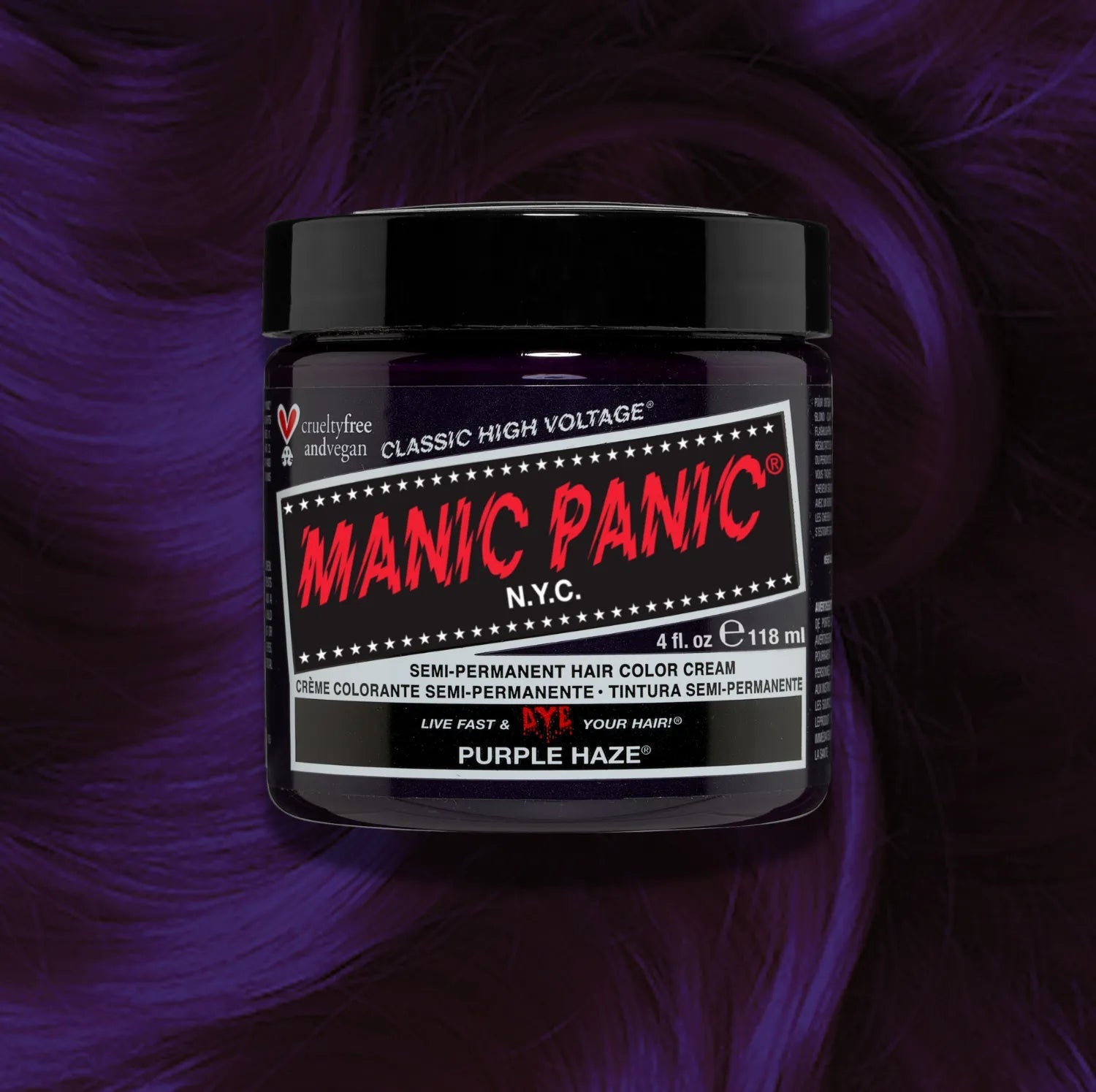 Manic Panic Classic High Voltage 118ml - Purple Haze