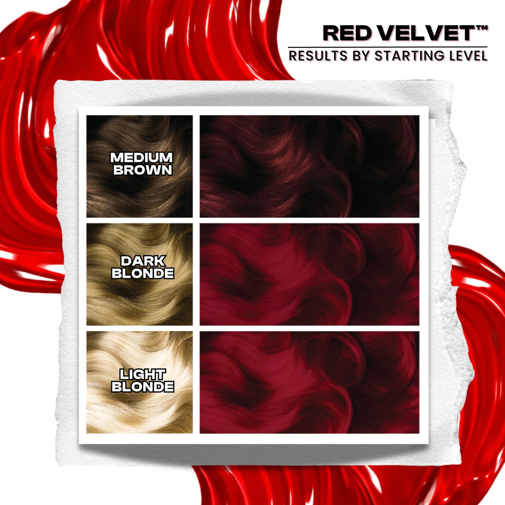 Manic Panic Red Velvet Inter-GEL-actic Hair Color Kit